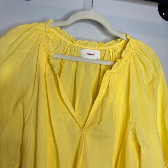 Xirena Jules Blouse Lemon - Picture 4 of 9